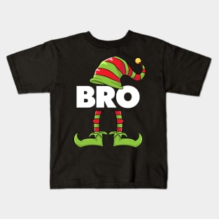 Brother Elf Funny Matching Christmas Costume Family Kids T-Shirt